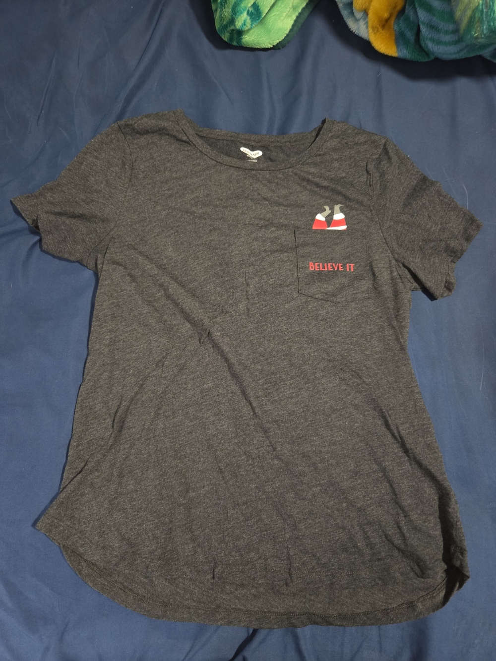 Old Navy Charcoal Women’s Xmas Tee